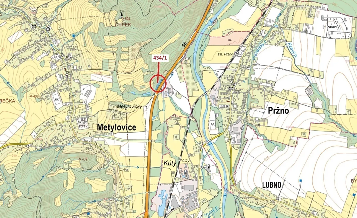 Dražba lesa 2788 m²